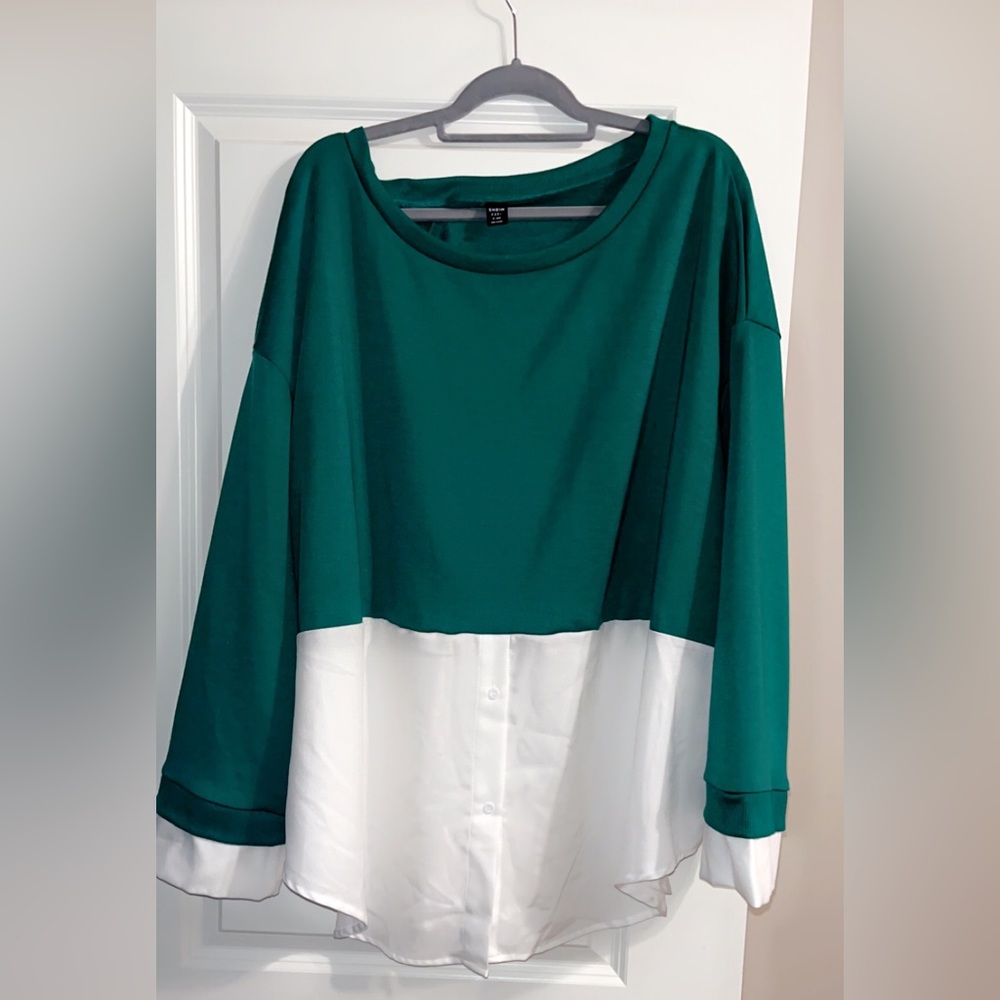 Plus size blouse